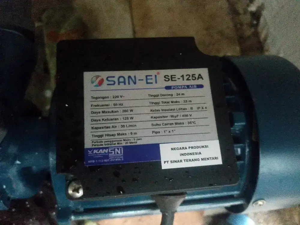 Salah beli . Jual aja sannyo San ei