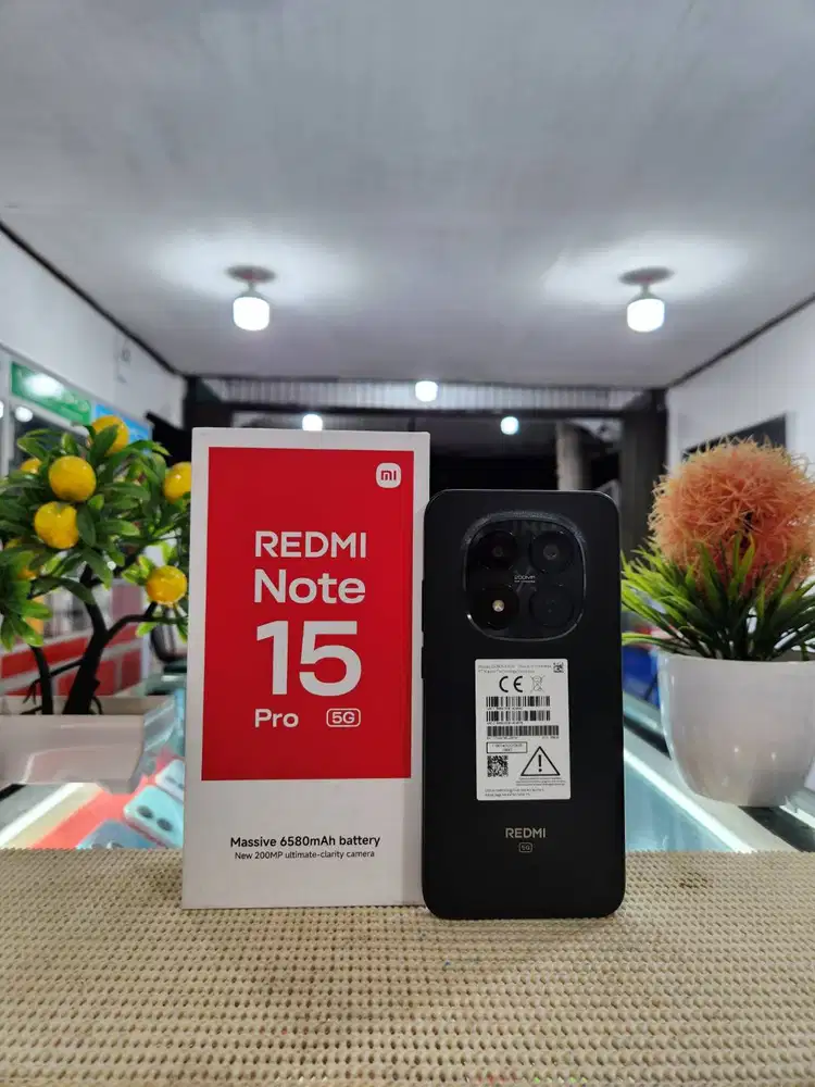 Redmi Note 15 Pro 5G Ram 8+8Gb/ 256Gb Pemakaian 2 Minggu Like New