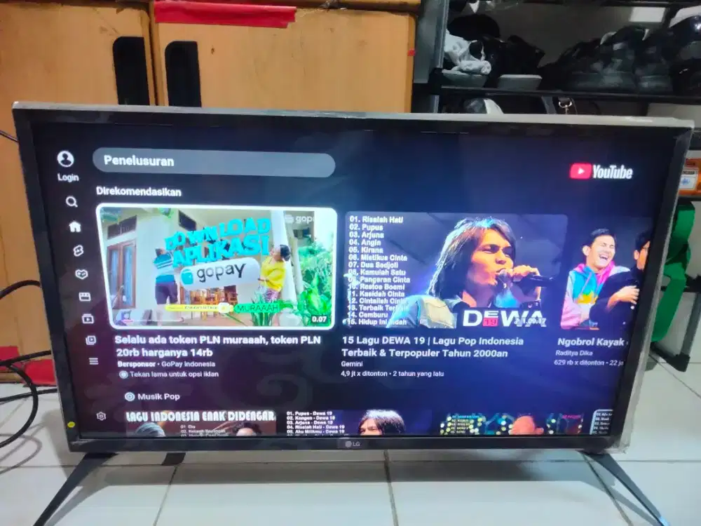 TV LED LG 32 SMART DIGITAL NORMAL REMOT ADA