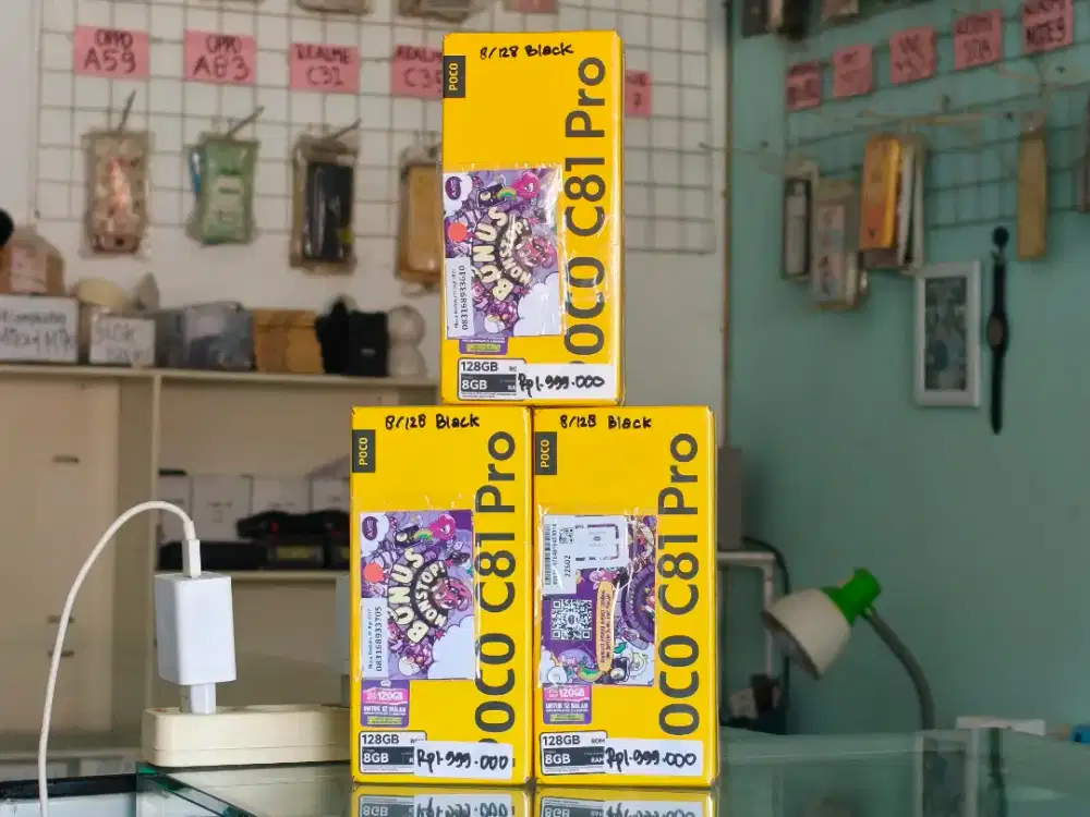 POCO C81 PRO 4/128 NEW SEGEL PROMO TERMURAH