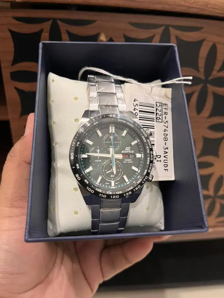 Jam Tangan Casio Edifice EFR-574DB-3AVUDF Original