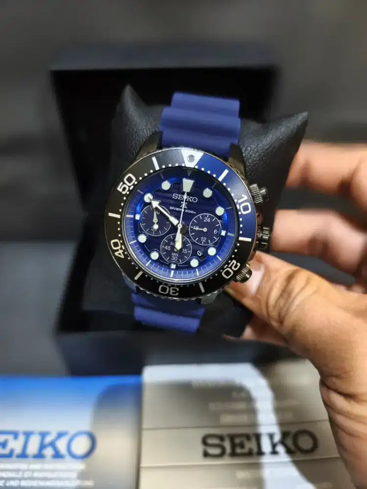 Jan Seiko Prospex SSC701P1 Solar Save The Ocean Original