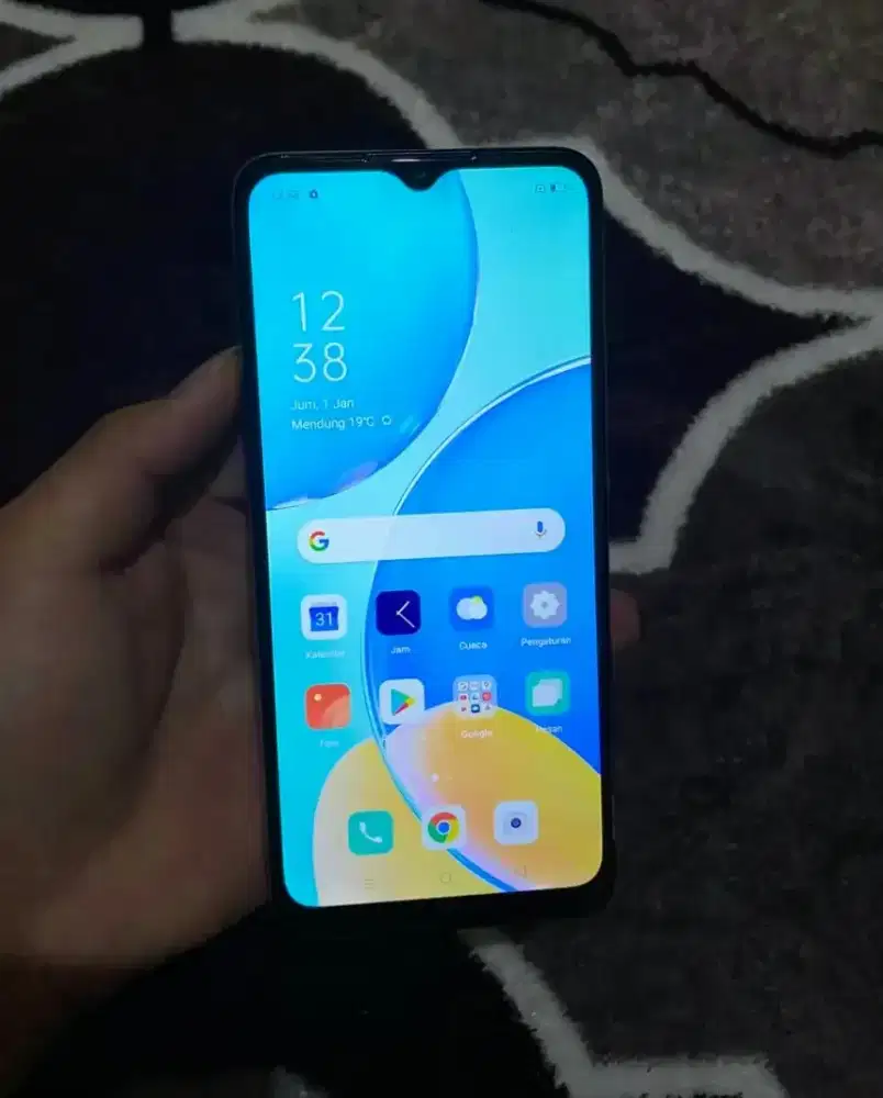 Oppo A16 4G Ram 3/32 gb Yg Modal Cas Tap C Super ngebut
