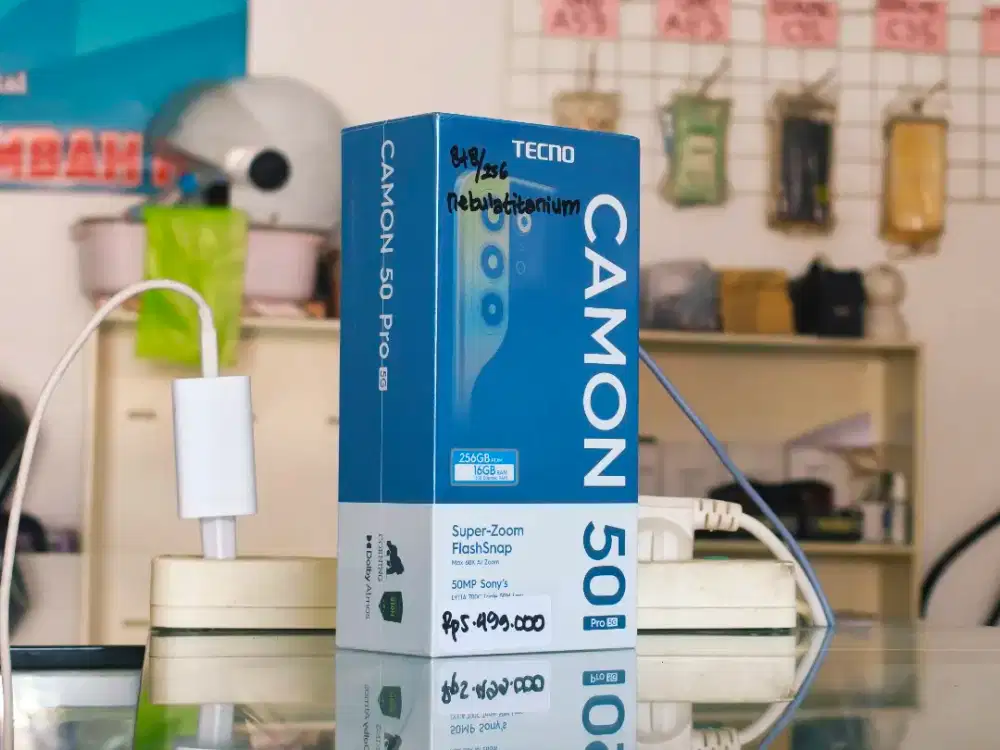 TECNO CAMON 50 PRO 5G 8/256 NEW SEGEL PROMO TERMURAH