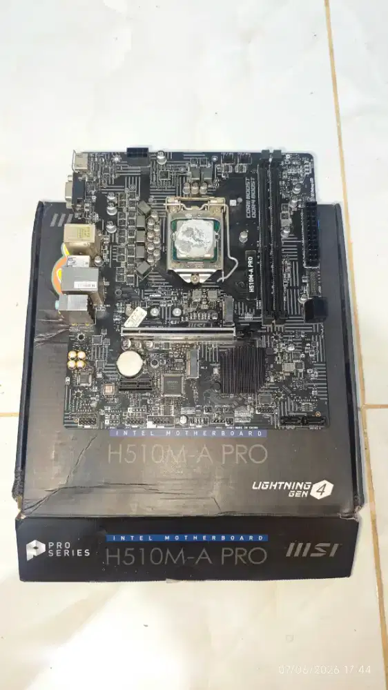 I3 10105F + H510M A Pro