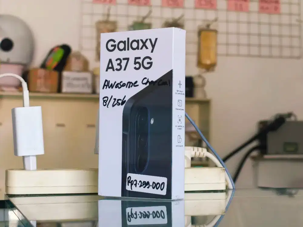 SAMSUNG A37 5G 8/256 NEW SEGEL PROMO TERMURAH
