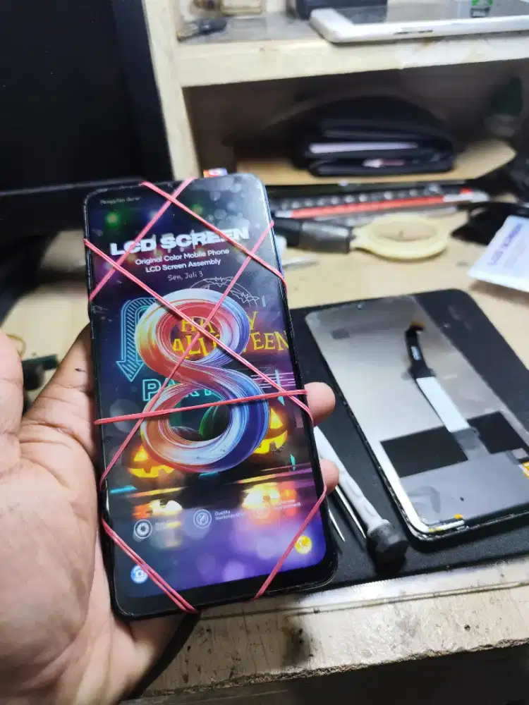 Jasa service ganti lcd batre konektor