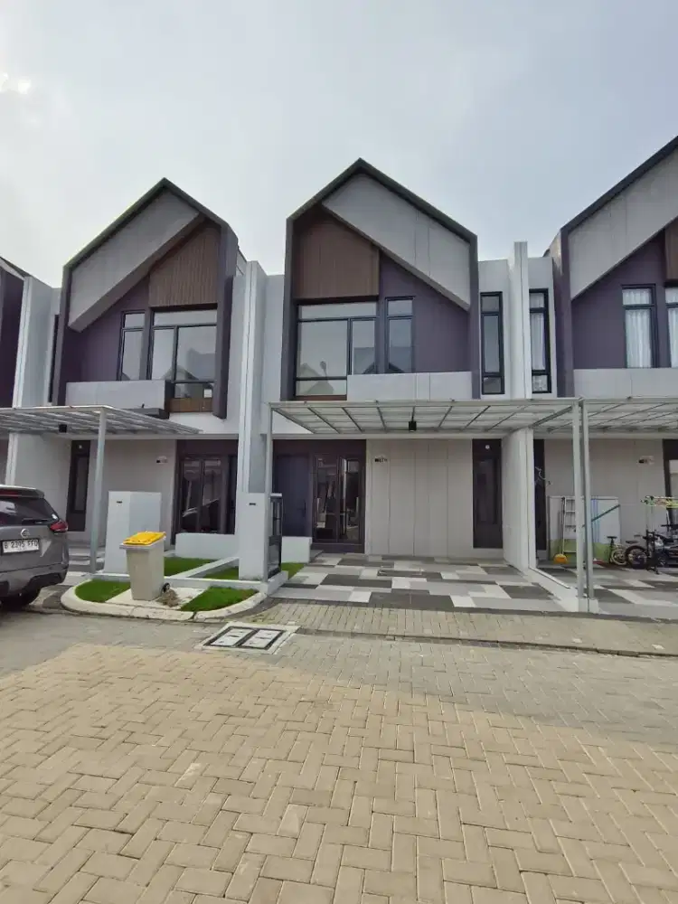 Jual Rumah Baru 2 Lantai di Dalam Cluster Nismara, Harapan Indah