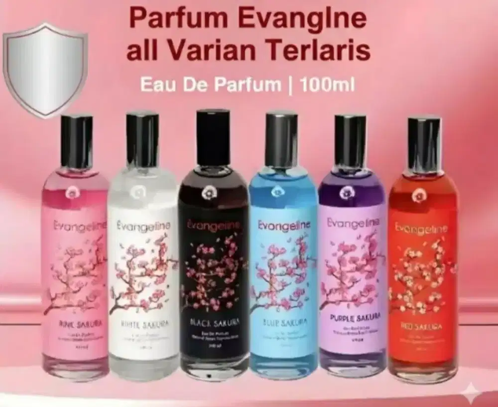 Parfum Wanita Evangelin Sakura Series EDP 100ml