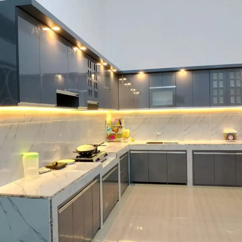 Kitchen set minimalis dapur impian anda