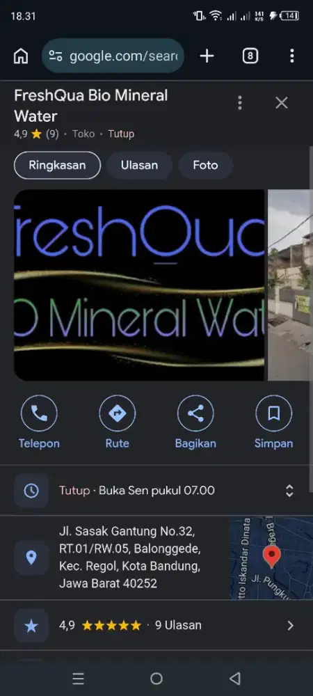 Loker Galon baca deskripsi