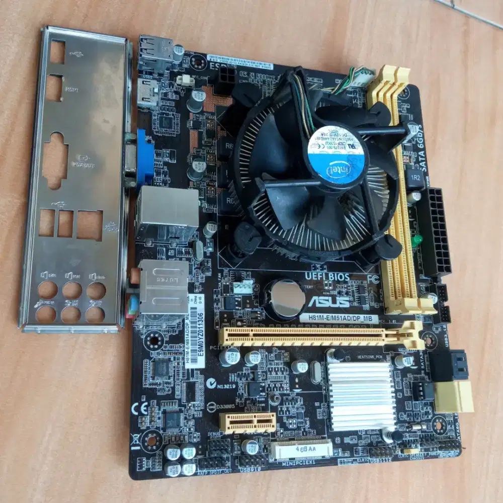 Intel Core i7-4790 + ASUS H81