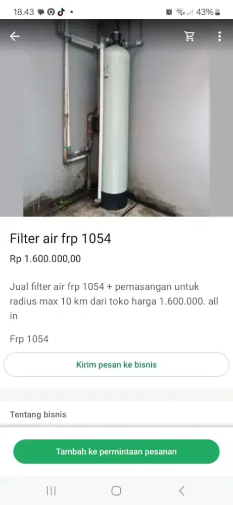 Filter penjernih air