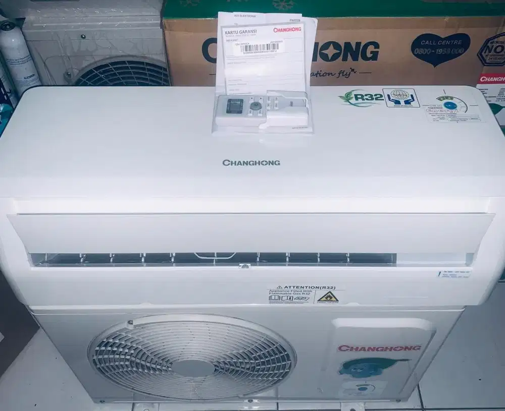 BARU 2 MINGGU  | AC CHANGHONG 1/2 PK - LOWWAT HEMAT LISTRIK