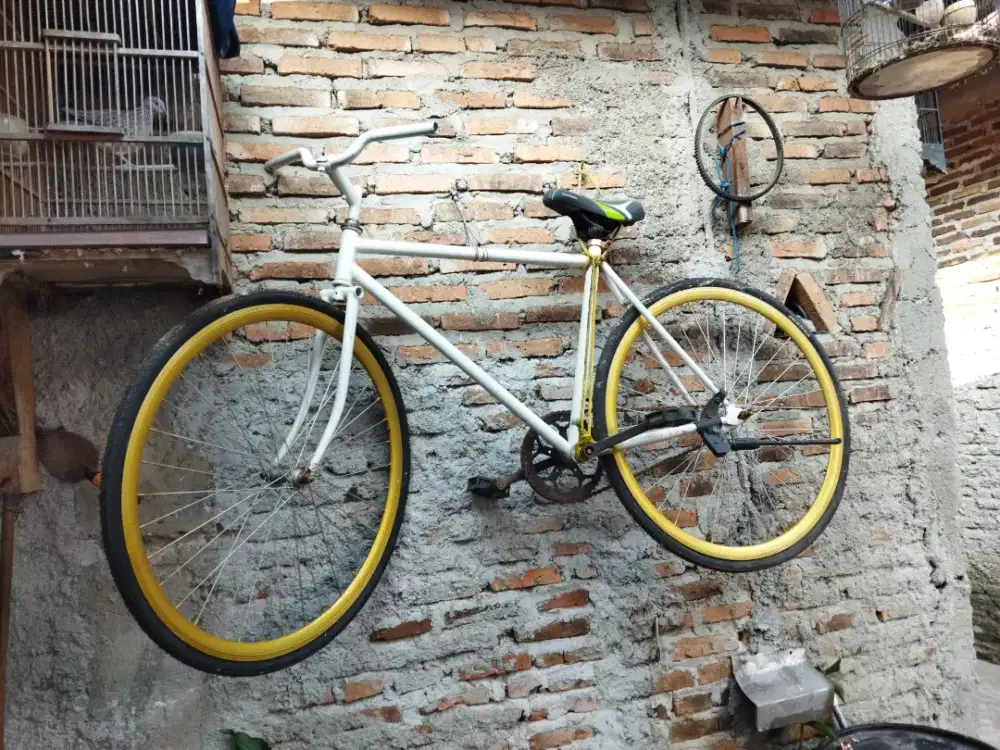 Sepeda fixie jual cepat saja 450rbu tinggal pakai