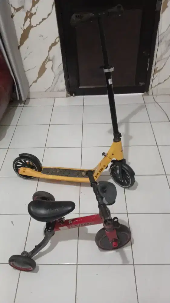Kick Scooter Anak² (Skuter/Otoped)  & Tricycle/Roda Tiga Balita