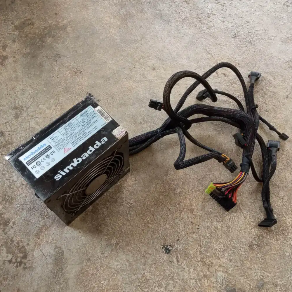 PSU Simbadda Black 500W