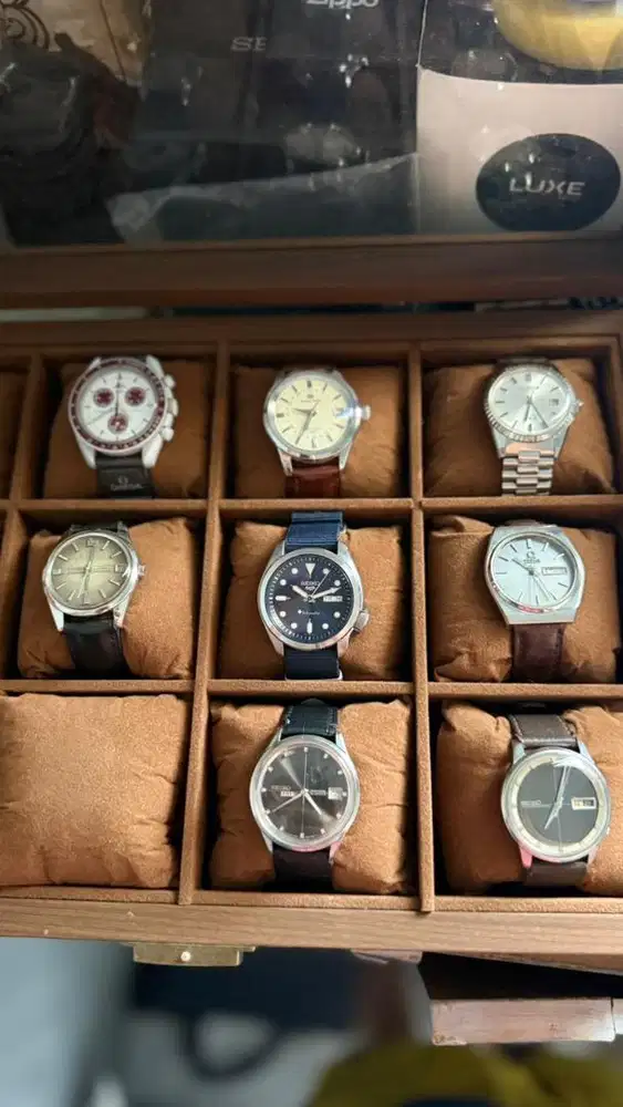 seiko, citizen, solvil et titus, omega