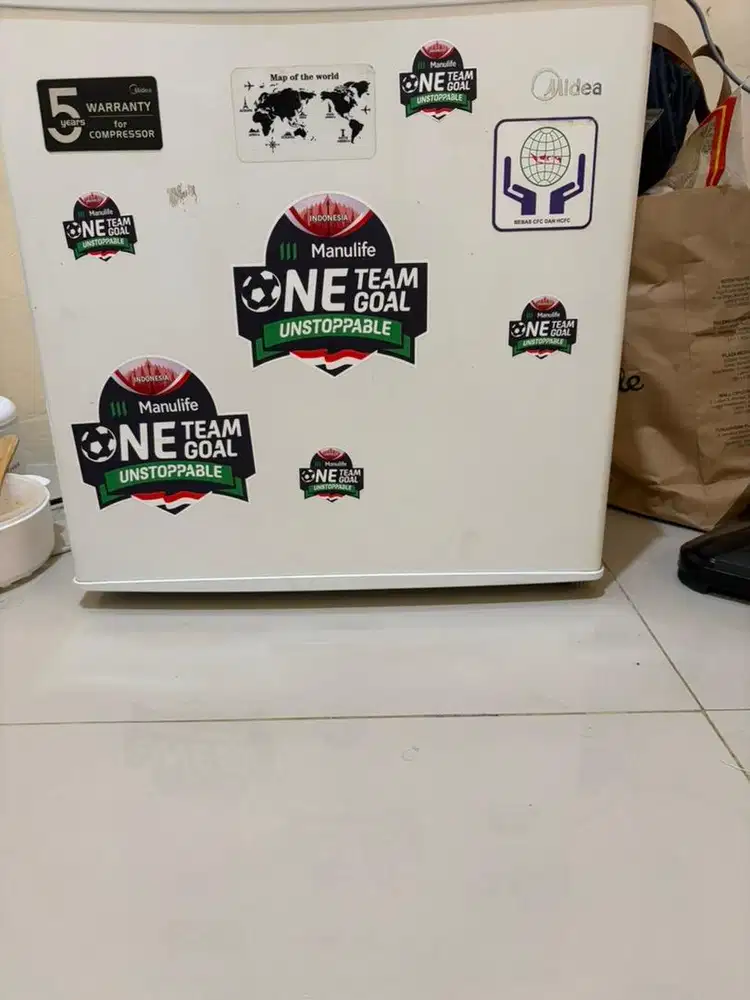 Kulkas Midea gas