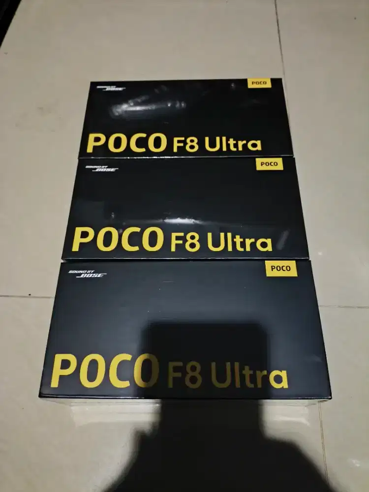 Poco F8 Ultra 16/512GB bose baru dan resmi