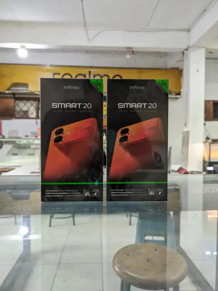 [ Fast respon WA ] Infinix Smart 20 4+4/128 Garansi resmi 1thn