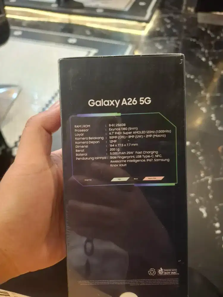 SAMSUNG A26 RAM 8/256