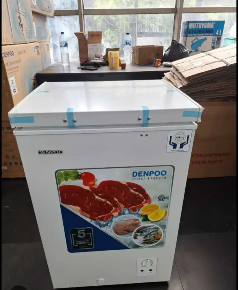 Chest Freezer Denpoo 100 Liter