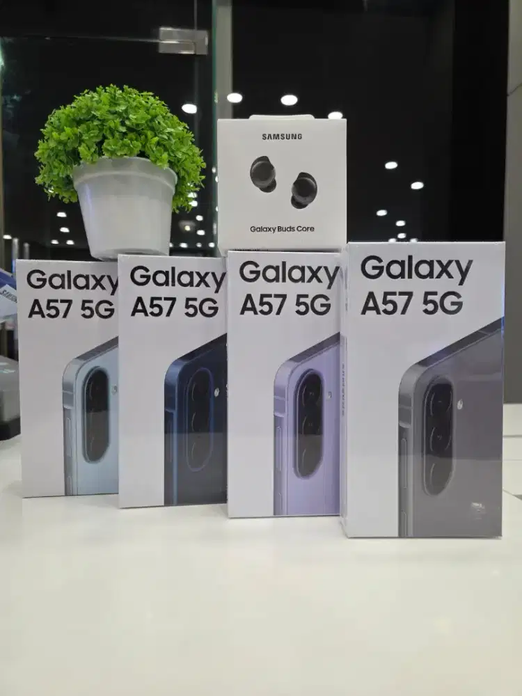 Samsung Galaxy A57 12/256 new freh stok free samsung Buds core