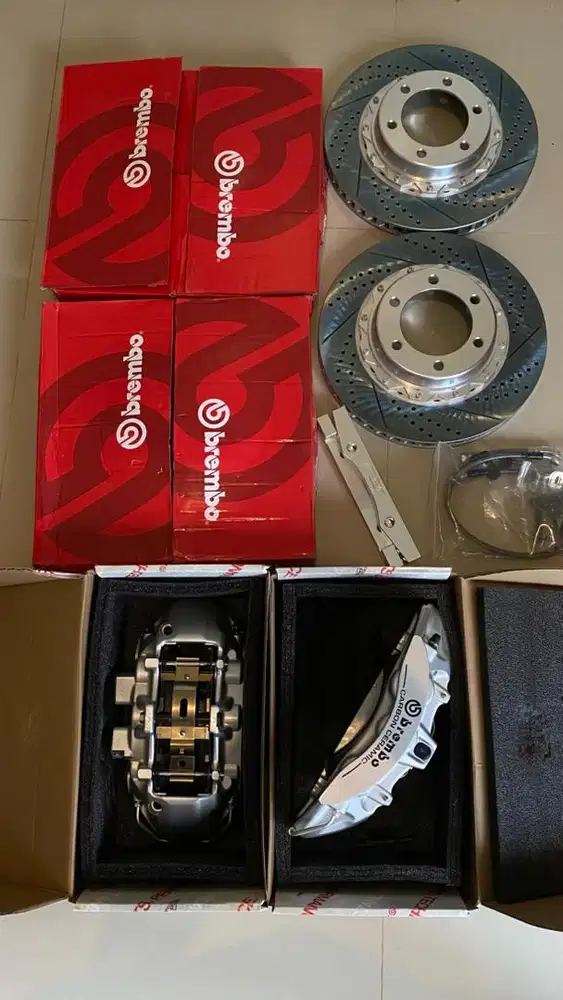 BBK BREMBO CTSV 6POT CARBON CERAMIC