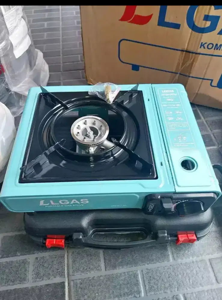 Kompor portable + 1 kaleng gas
