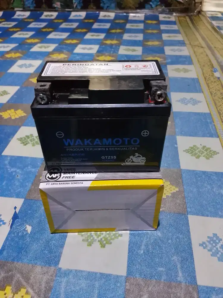 Jual aja gan aki kering wakamoto msih 90%