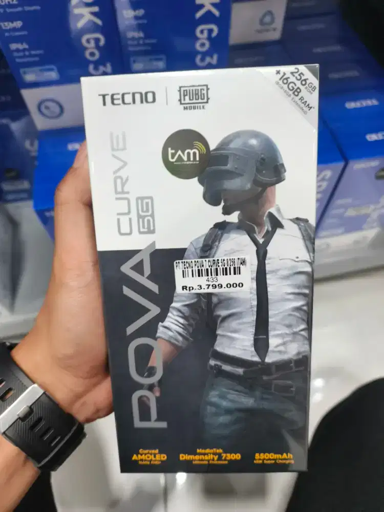 TECNO POVA CURVE 5G 8/256GB | ATLANTIS DAHSYAT