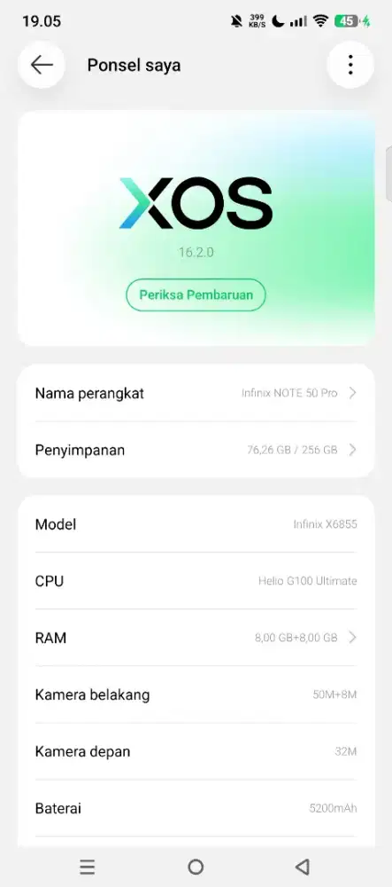 HP infinix note 50 pro