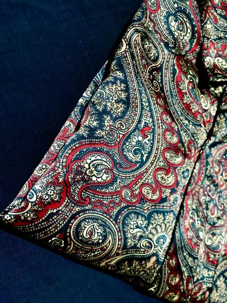 Royal Motif || Batik Bahan Satin || Batik Lengan Panjang [ PRELOVED ]
