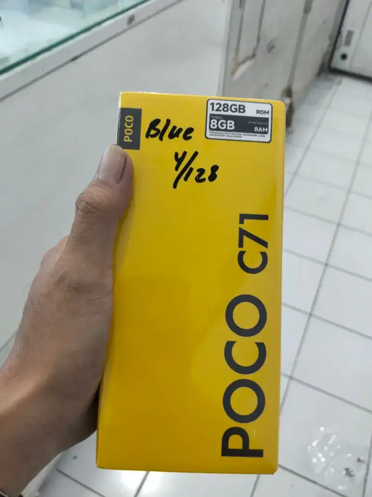 XIAOMI POCO C71 4/128GB BISA KREDIT PAKAI LIMIT KREDIVO