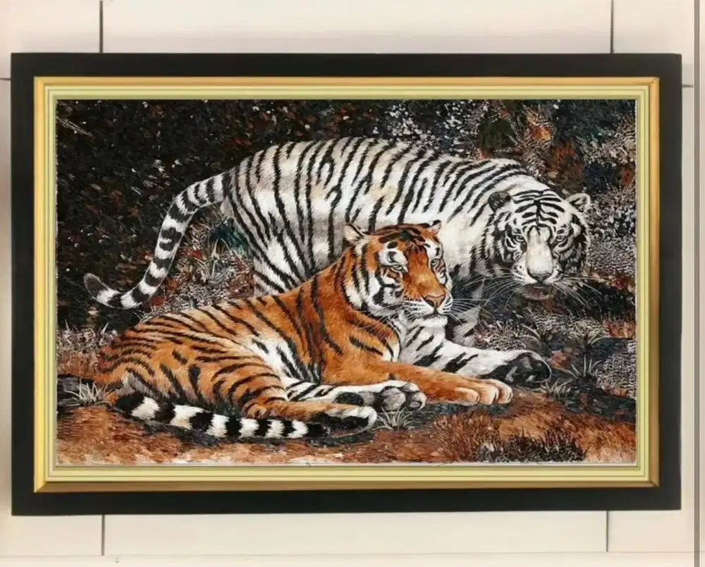 Lukisan Harimau 65x45