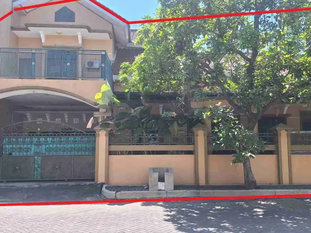 Dijual murah  via lelang rumah di pondok mutiara Sidoarjo