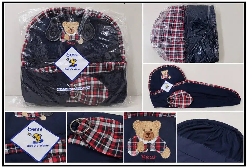 Jual Gendongan Bayi Samping Topi Bess Baby’s Wear Baru