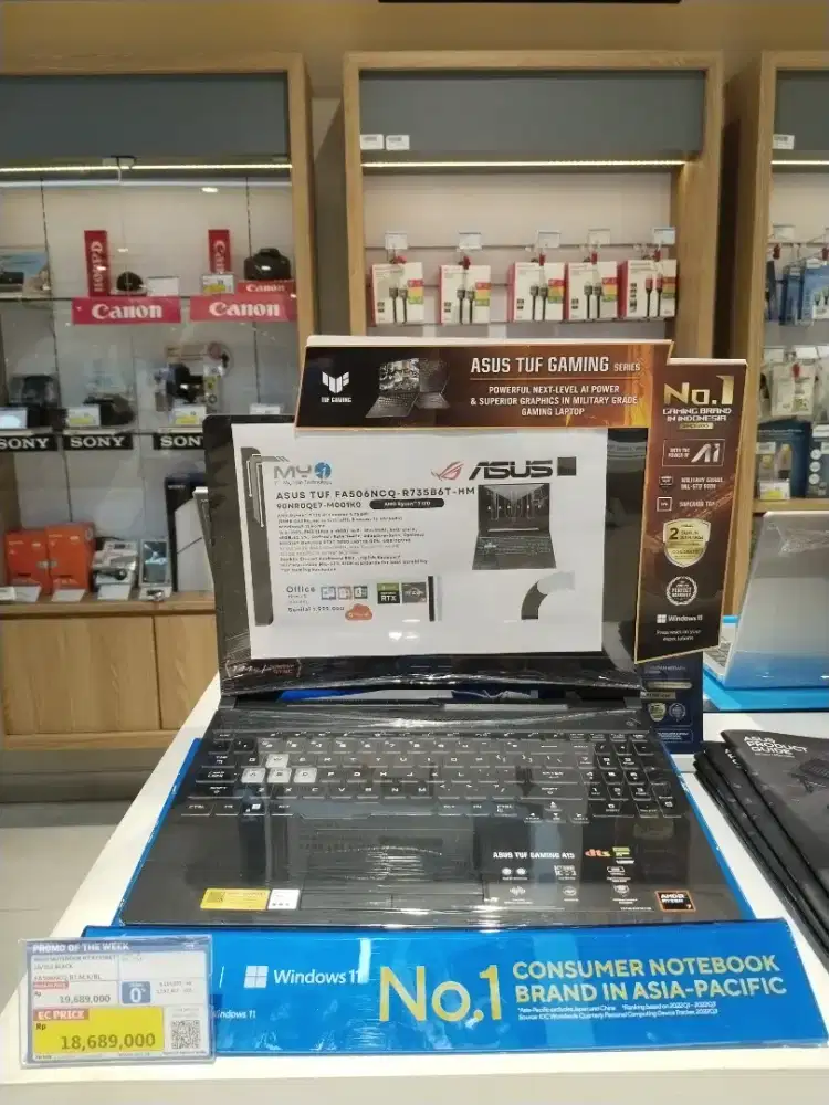 LAPTOP ASUS TUF GAMING A15 RYZEN 7 16/512