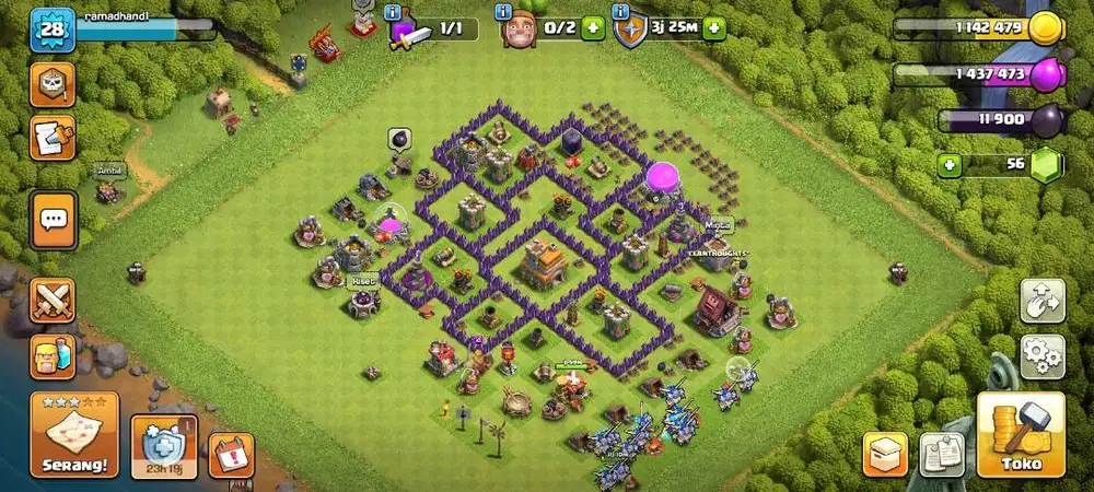 Akun murah sudah level 7