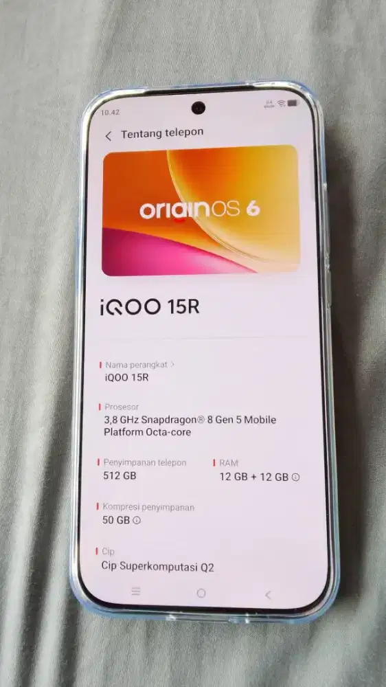 IQOO 15R 12/512GB