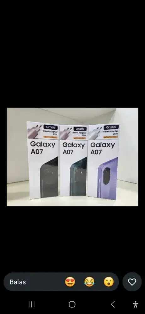 Potongan harga samsung A07