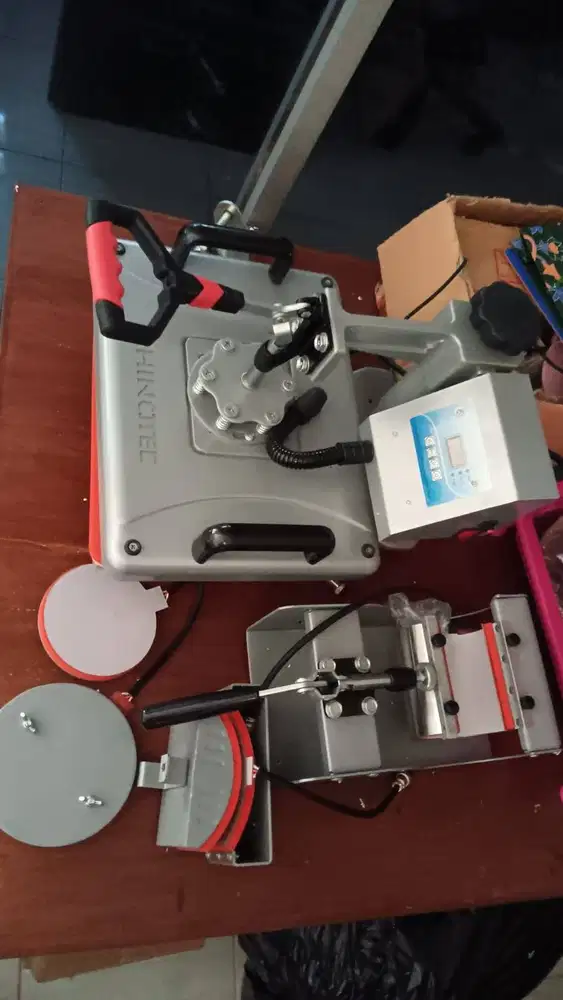 Dijual mesin Press 5 in 1 merk Rhinotec