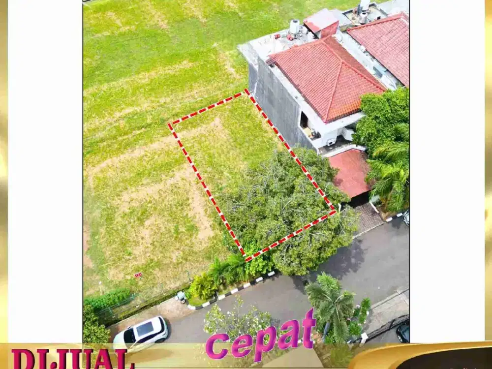 DIJUAL.KAVLING 200 M² DI PURI INDAH KEMBANGAN JAKARTA BARAT