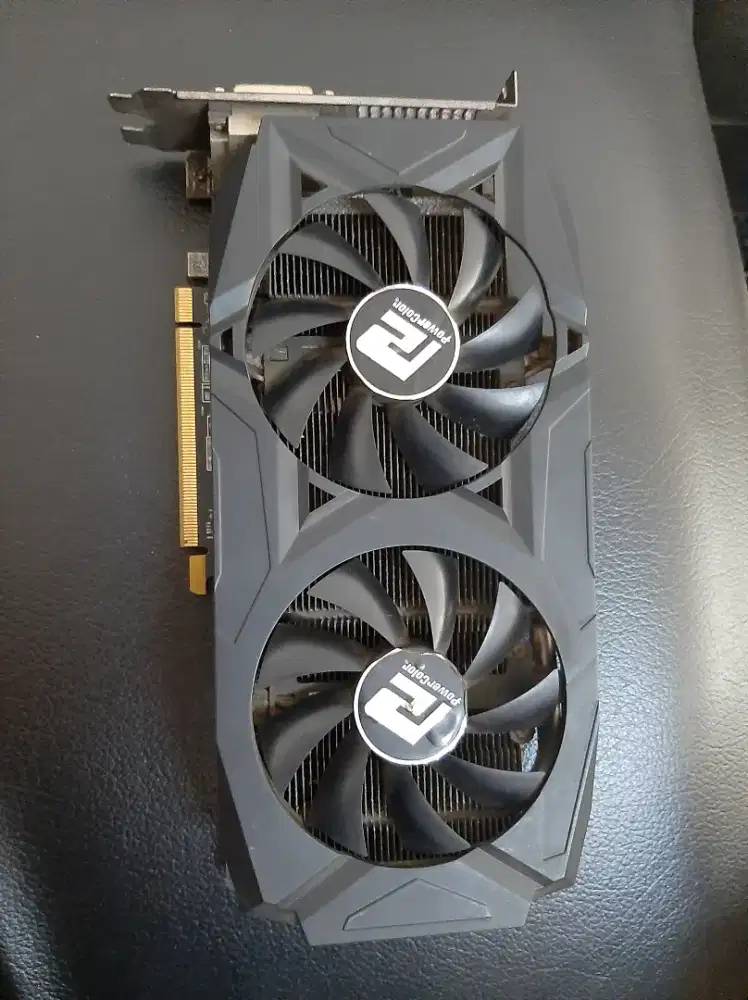 VGA card Radeon Power Color RX 580 8GB masih normal