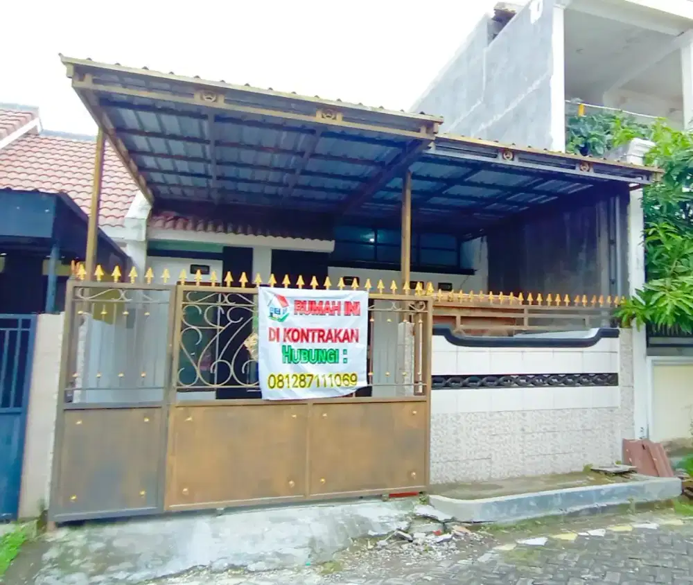 Disewakan rumah Palm Oasis Surabaya Barat