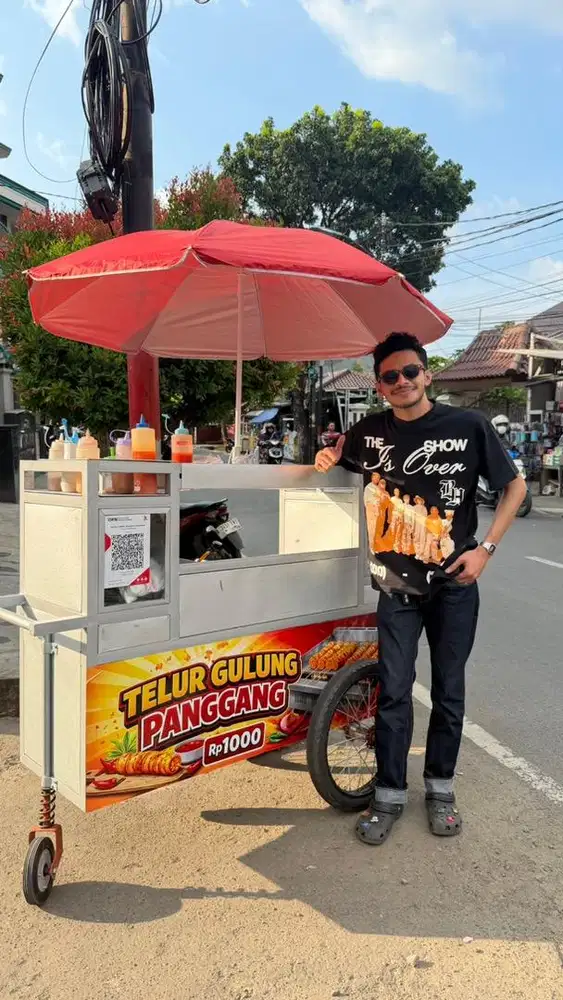 LOKER TELUR GULUNG PANGGANG MANGKAL/KELILING
