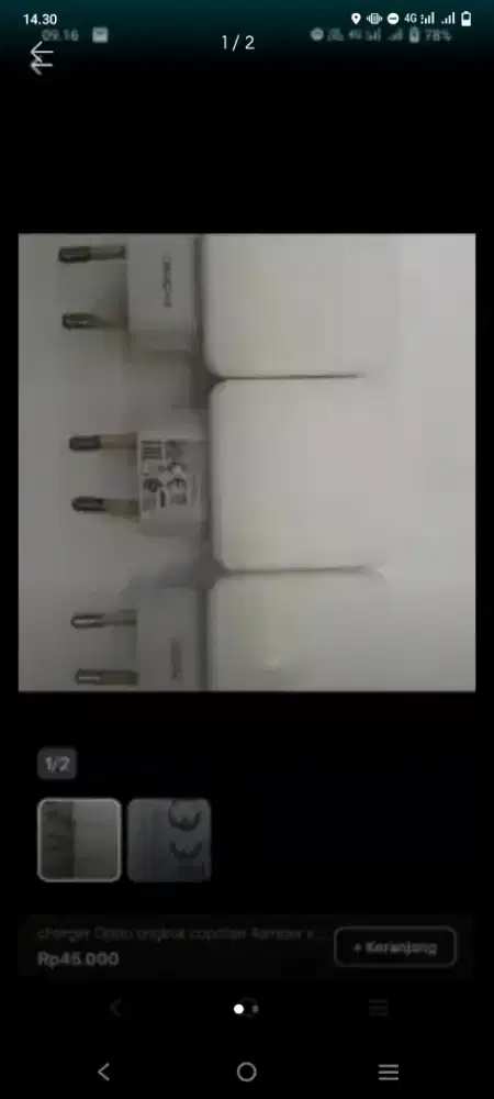 Charger Oppo Vooc Fast charging 4amper