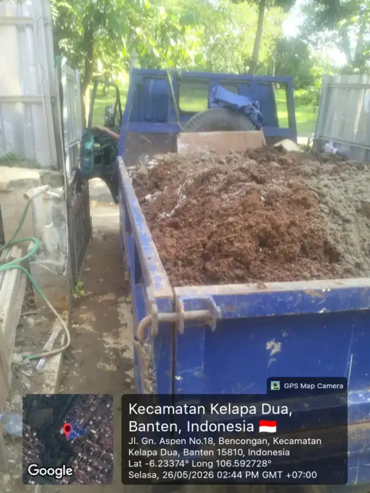 Jasa buang puing sampah proyek pindahan