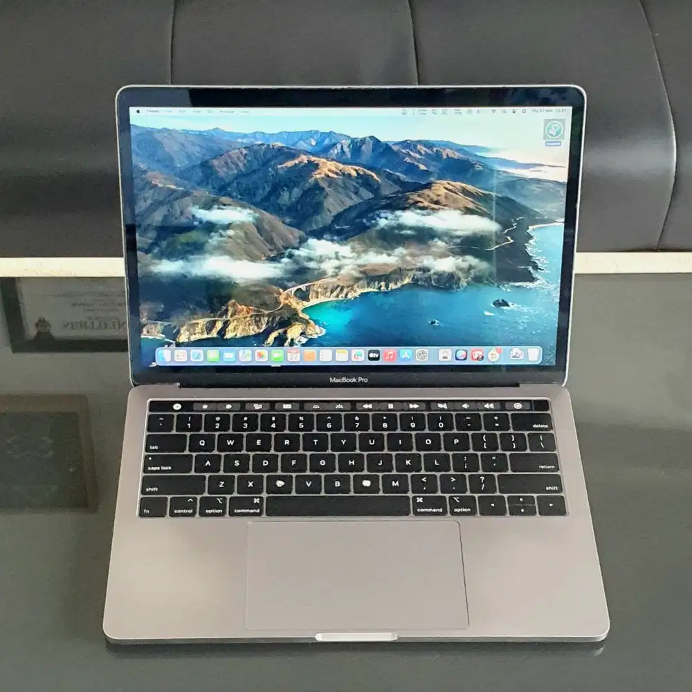 MacBook Pro 13 2019 A1989 i7 16GB/512GB Touch Bar Retina Siap Pakai